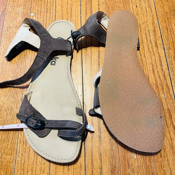 Brown Strappy Barefoot Sandals - Picture 3 of 3